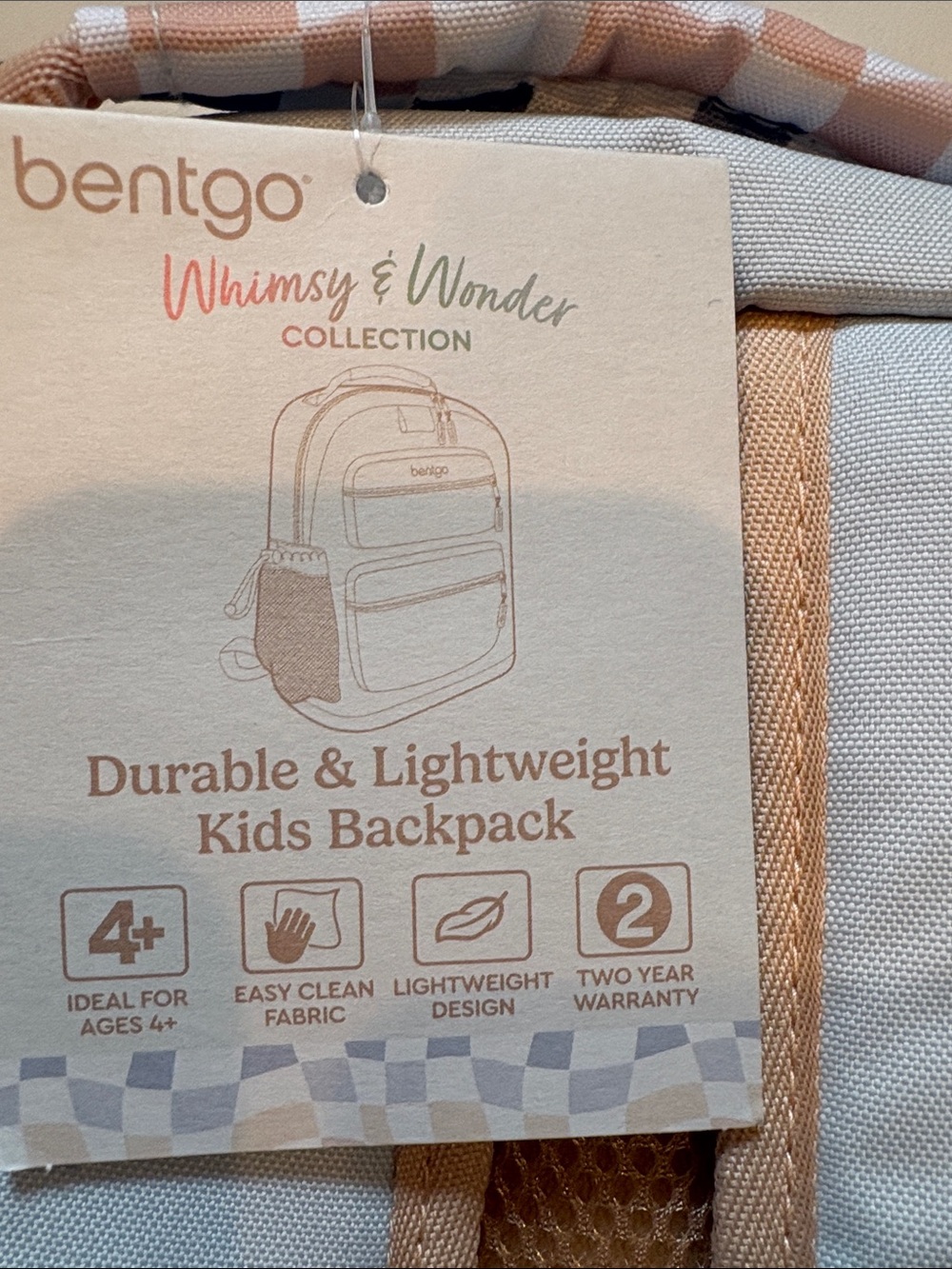 Bentgo Kids Whimsey and Wonder Backpack - Works w/ Lunch Box - NEW - Picture 4 of 9
